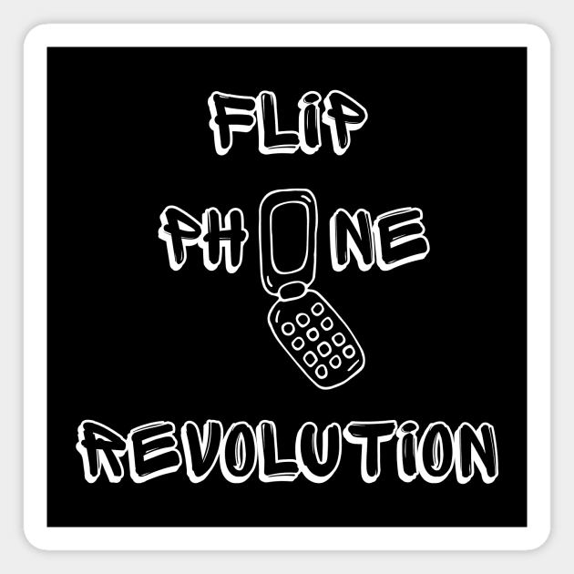 Flip Phone Revolution 2 Magnet by Dreanpitch